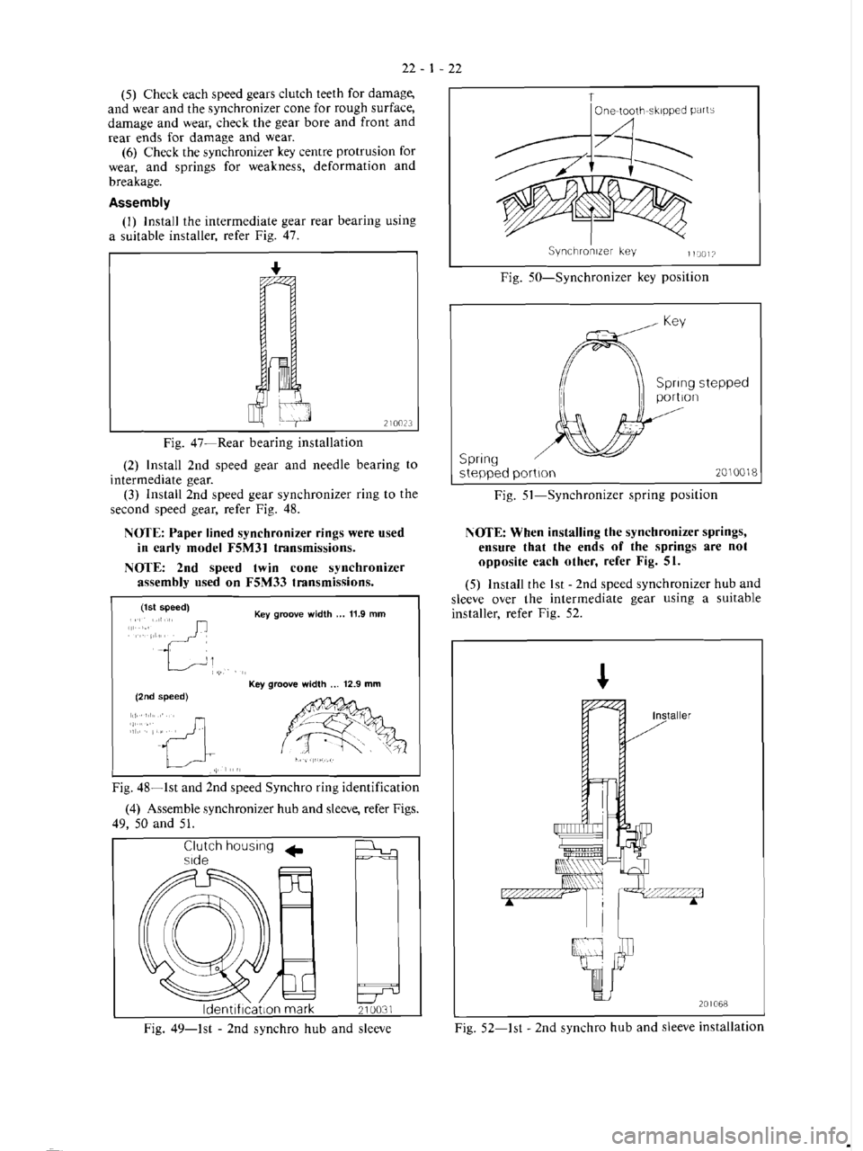 MITSUBISHI VERADA 1995  Workshop Manual 