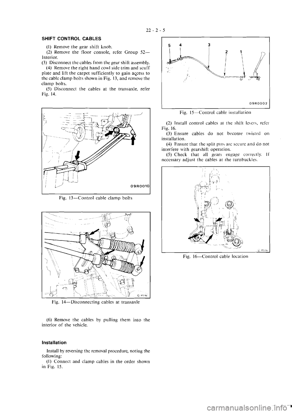 MITSUBISHI VERADA 1995  Workshop Manual 