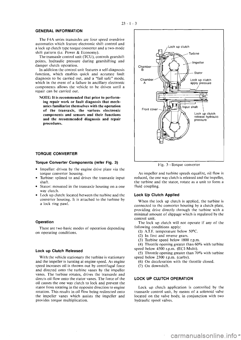 MITSUBISHI VERADA 1995  Workshop Manual 