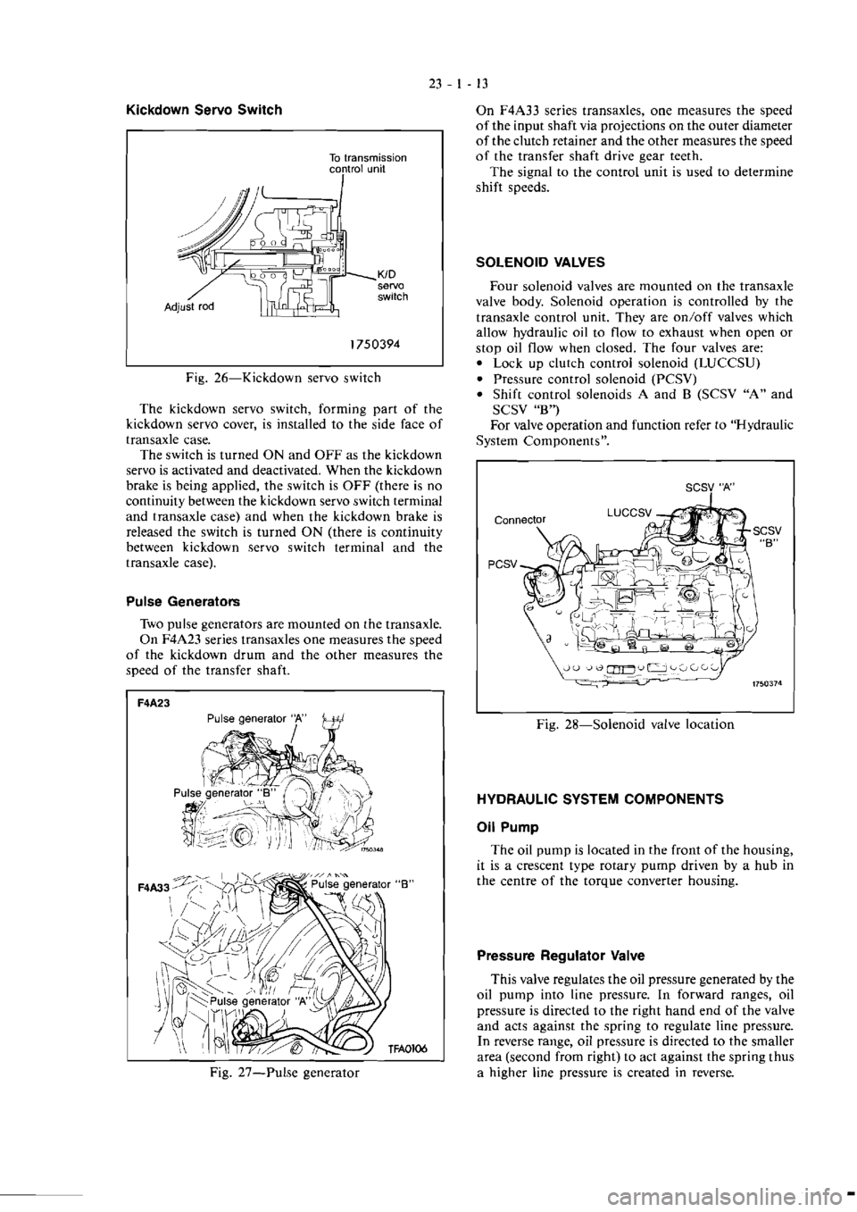 MITSUBISHI VERADA 1995  Workshop Manual 