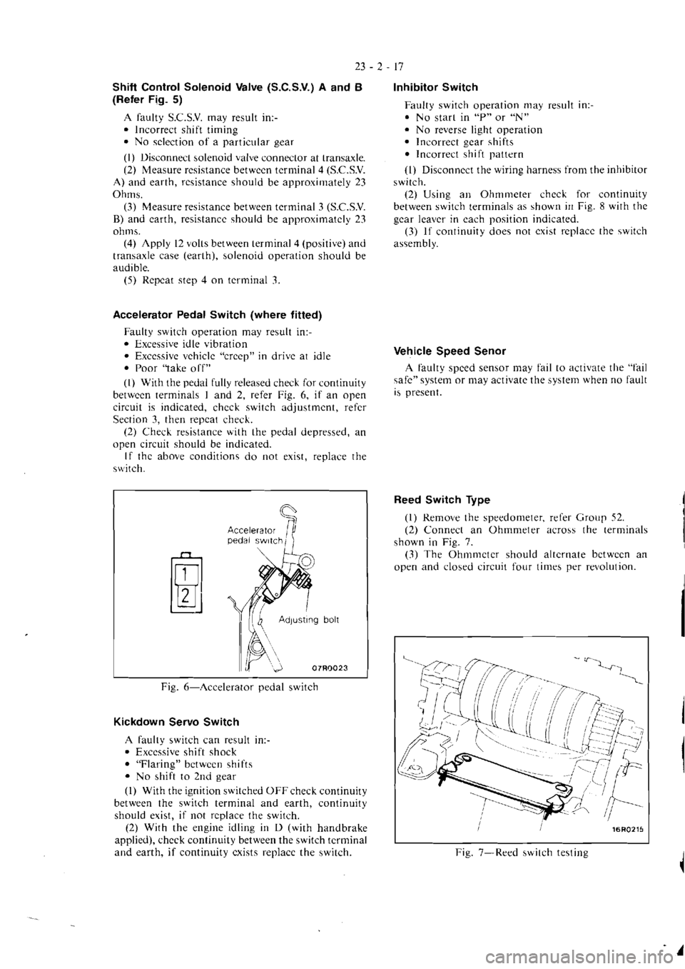 MITSUBISHI VERADA 1995  Workshop Manual 