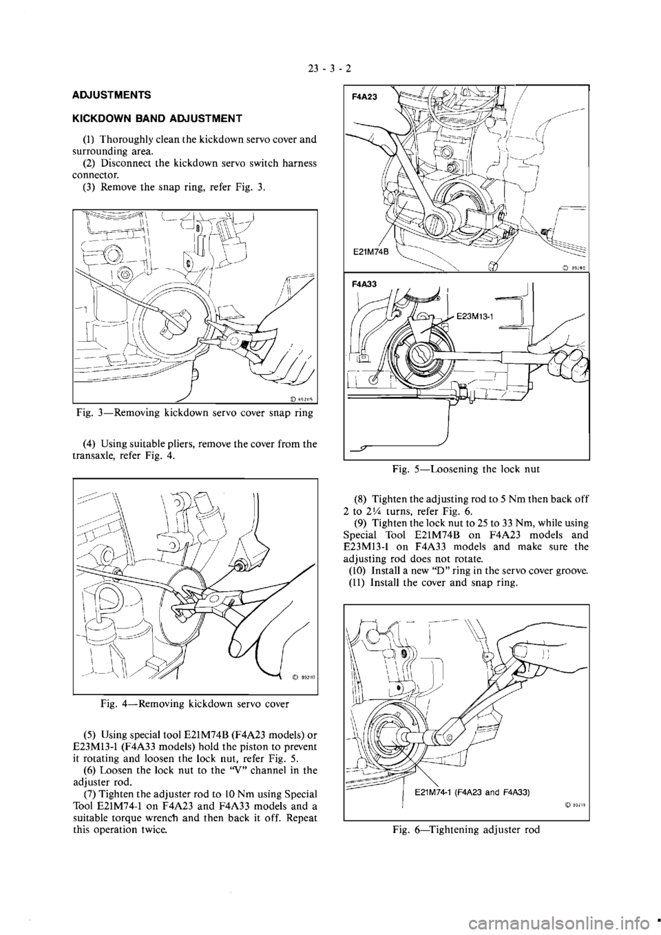 MITSUBISHI VERADA 1995  Workshop Manual 