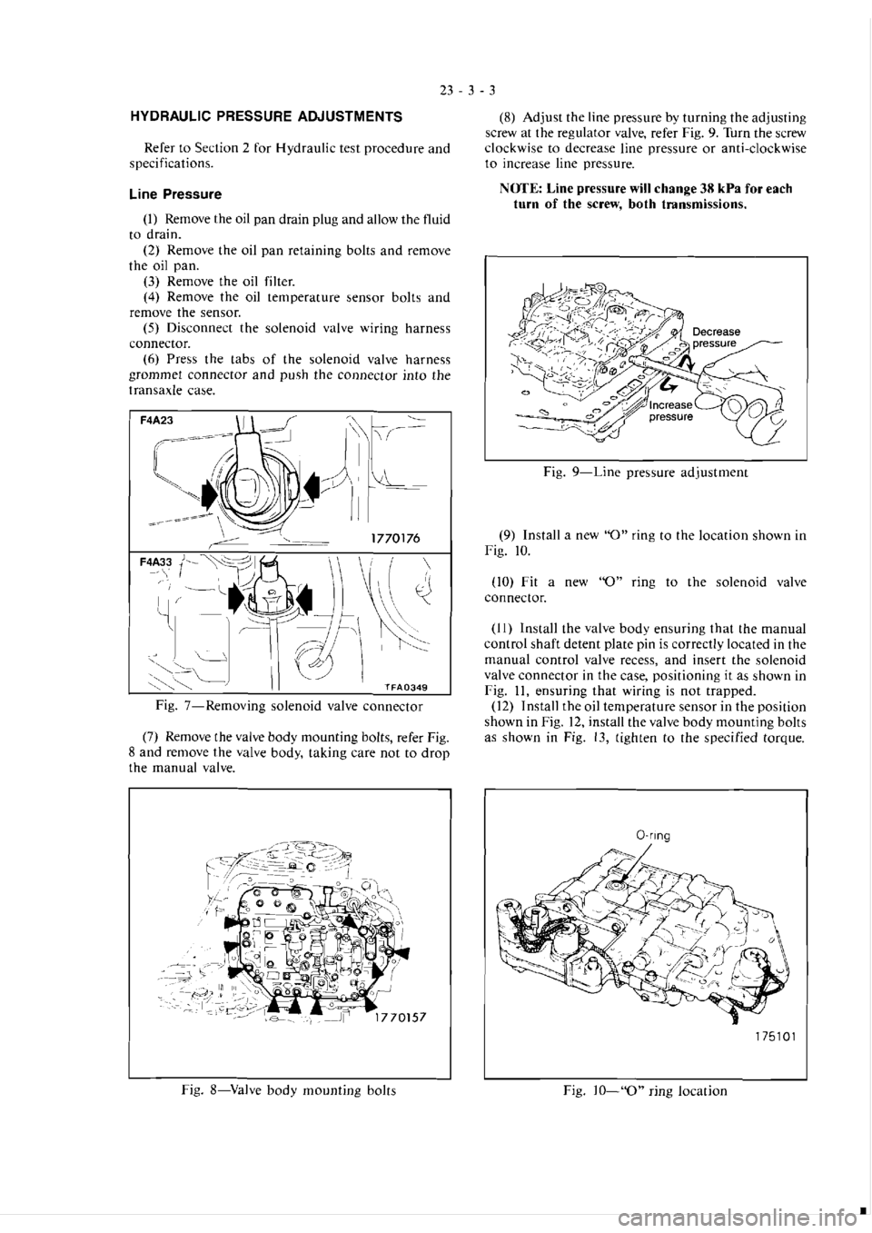 MITSUBISHI VERADA 1995  Workshop Manual 