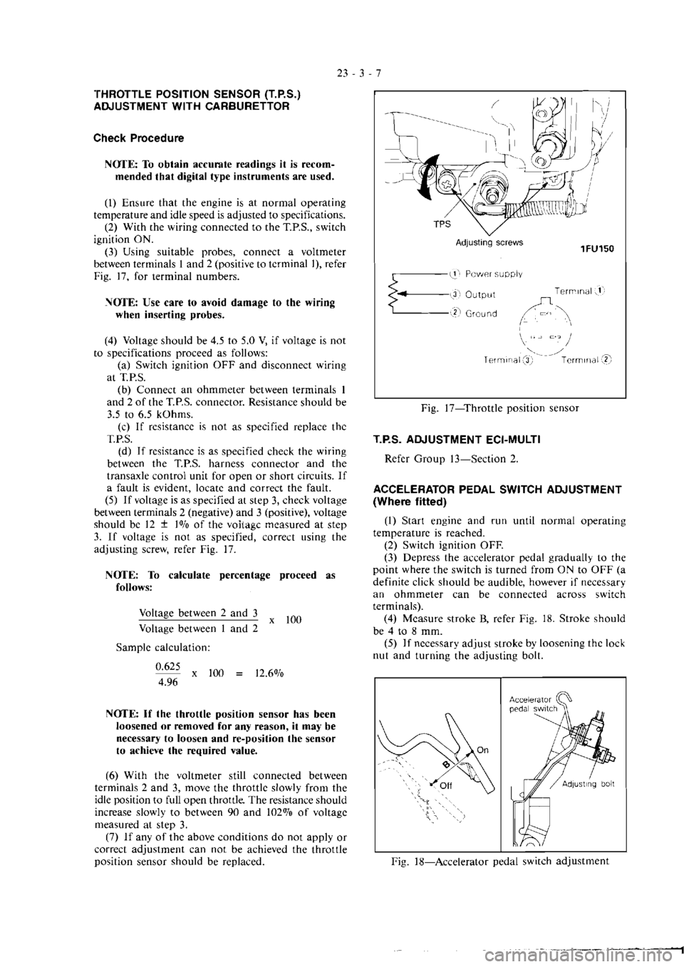 MITSUBISHI VERADA 1995  Workshop Manual 
