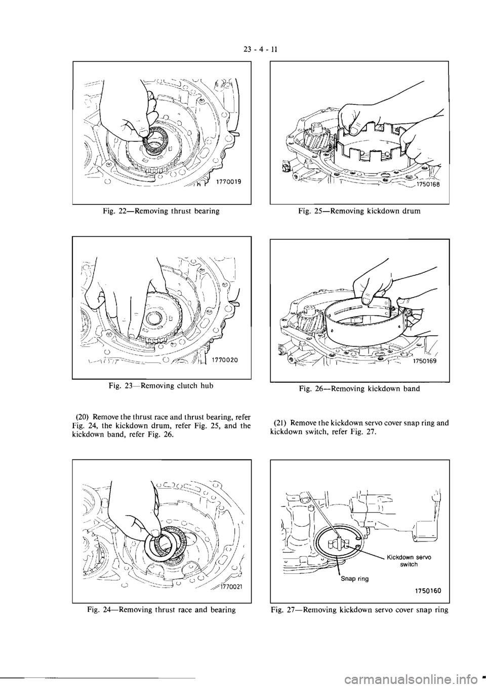 MITSUBISHI VERADA 1995  Workshop Manual 