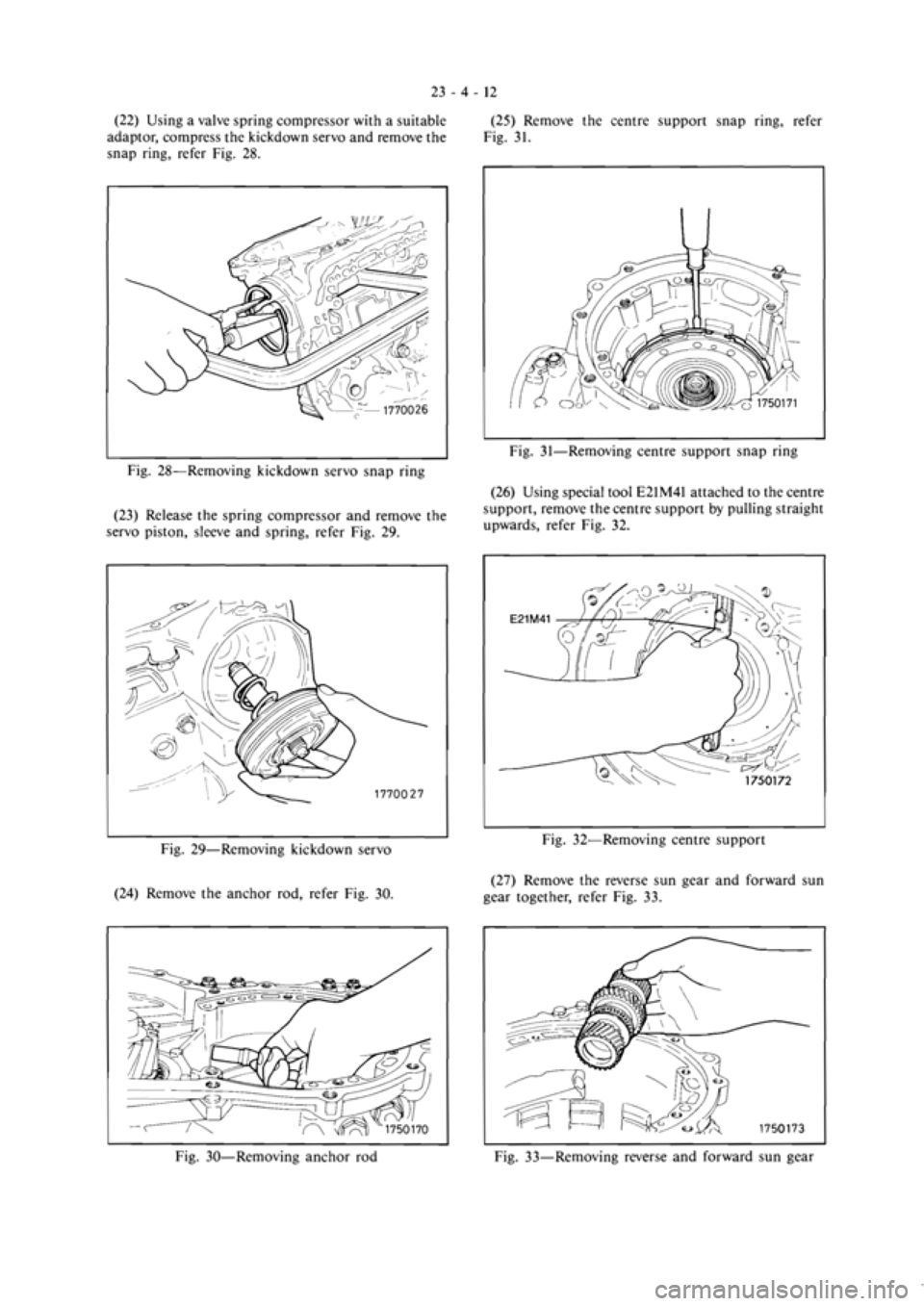 MITSUBISHI VERADA 1995  Workshop Manual 