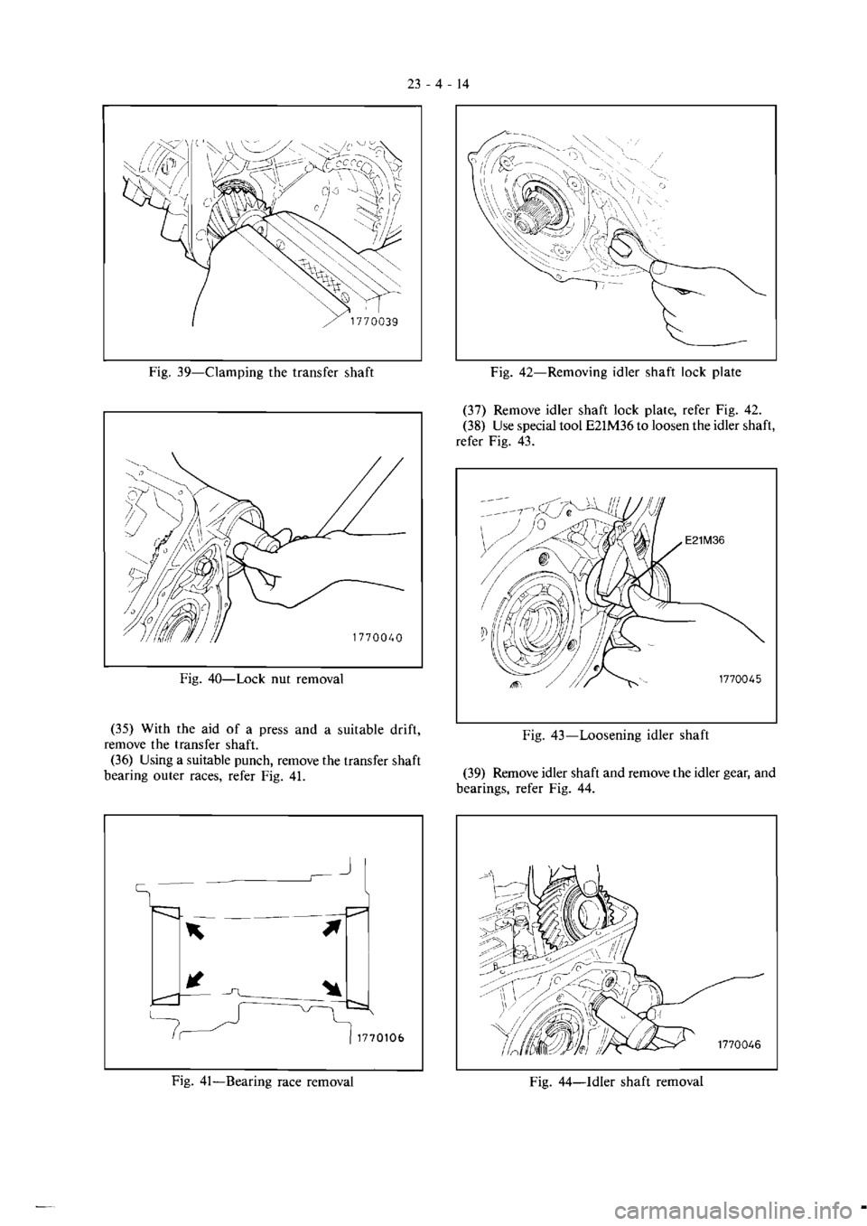 MITSUBISHI VERADA 1995  Workshop Manual 