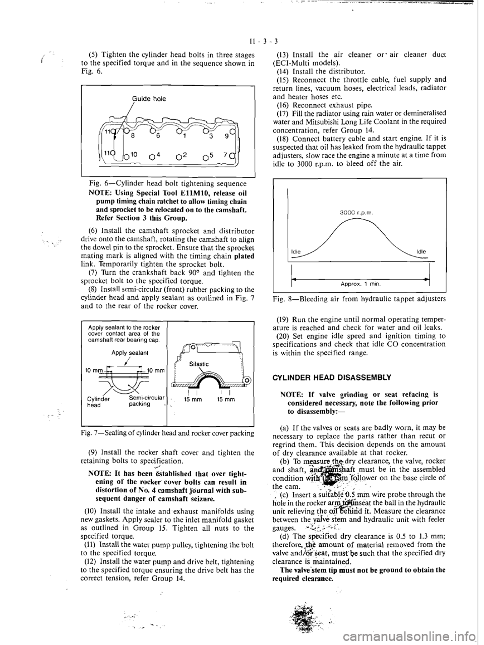 MITSUBISHI VERADA 1995  Workshop Manual 