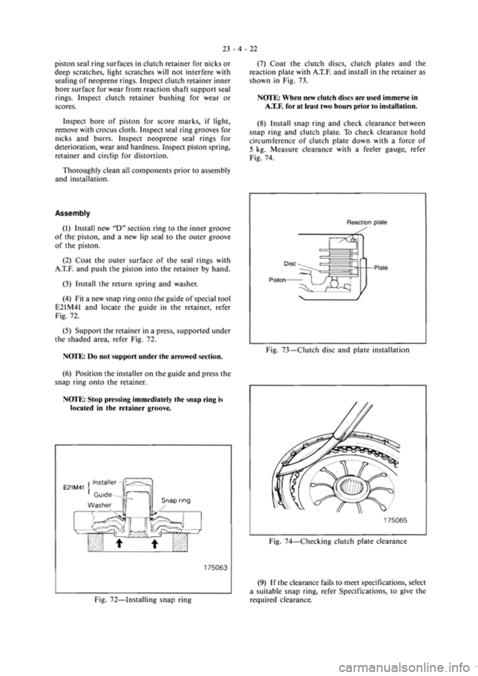 MITSUBISHI VERADA 1995  Workshop Manual 