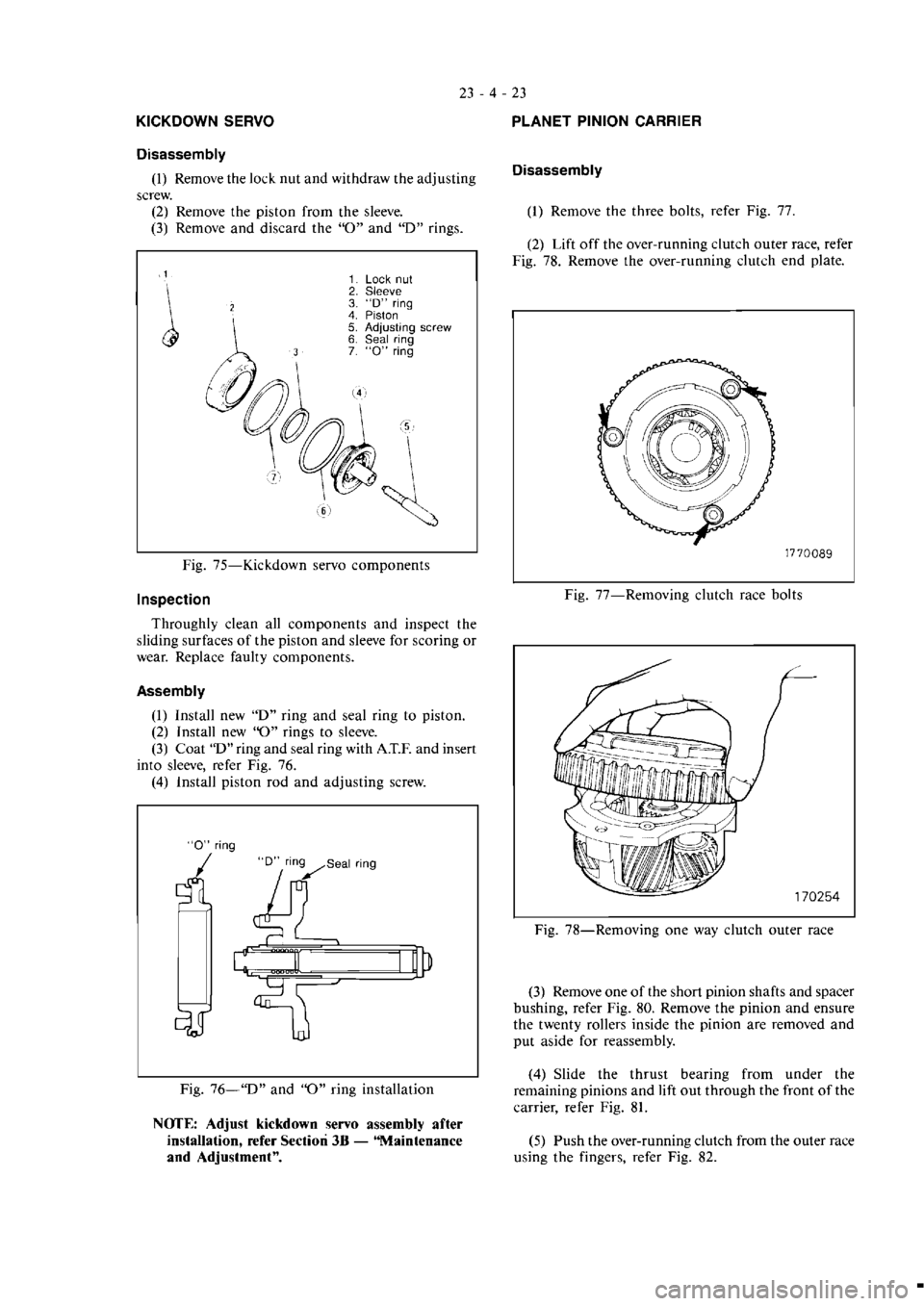 MITSUBISHI VERADA 1995  Workshop Manual 