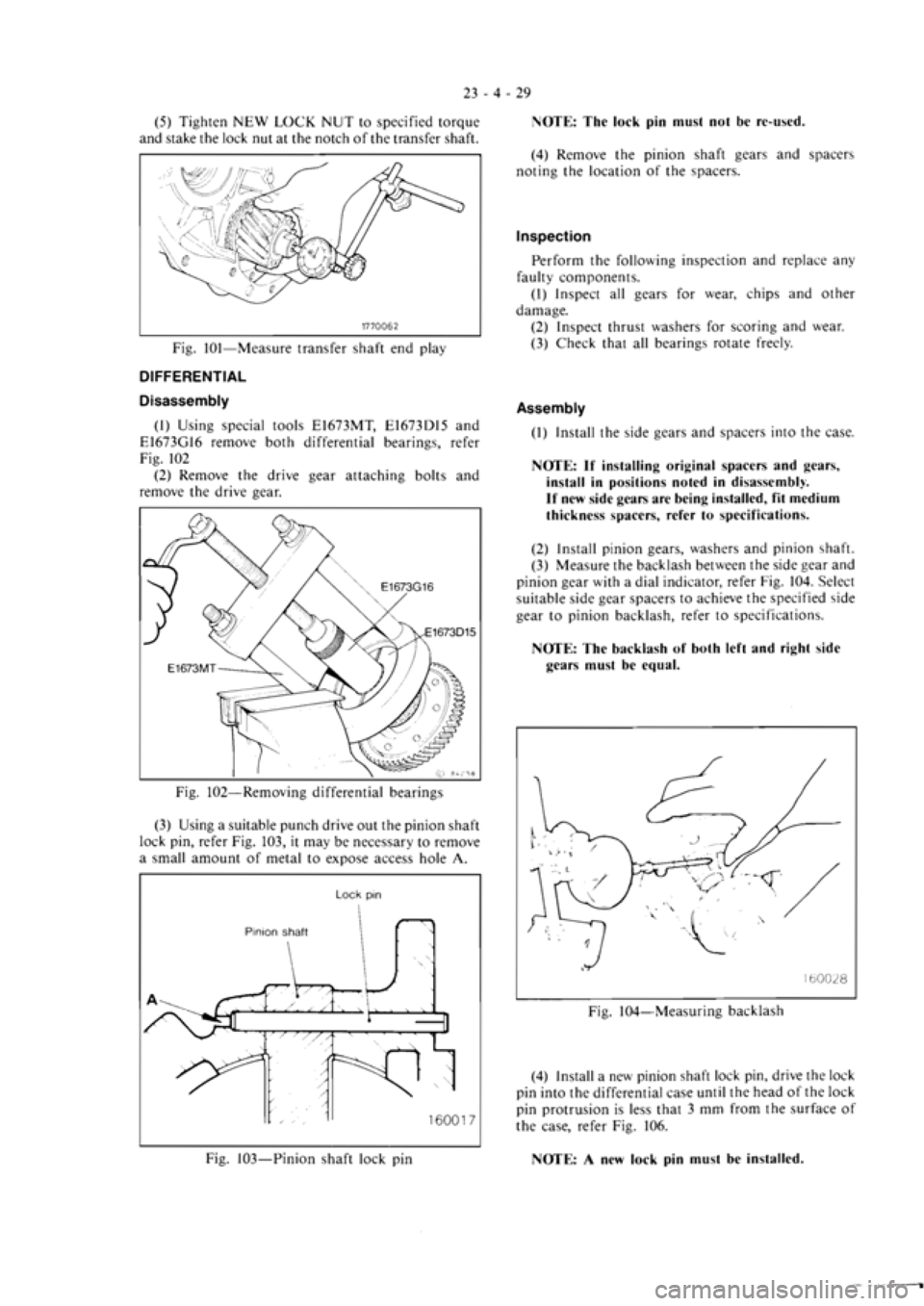 MITSUBISHI VERADA 1995  Workshop Manual 