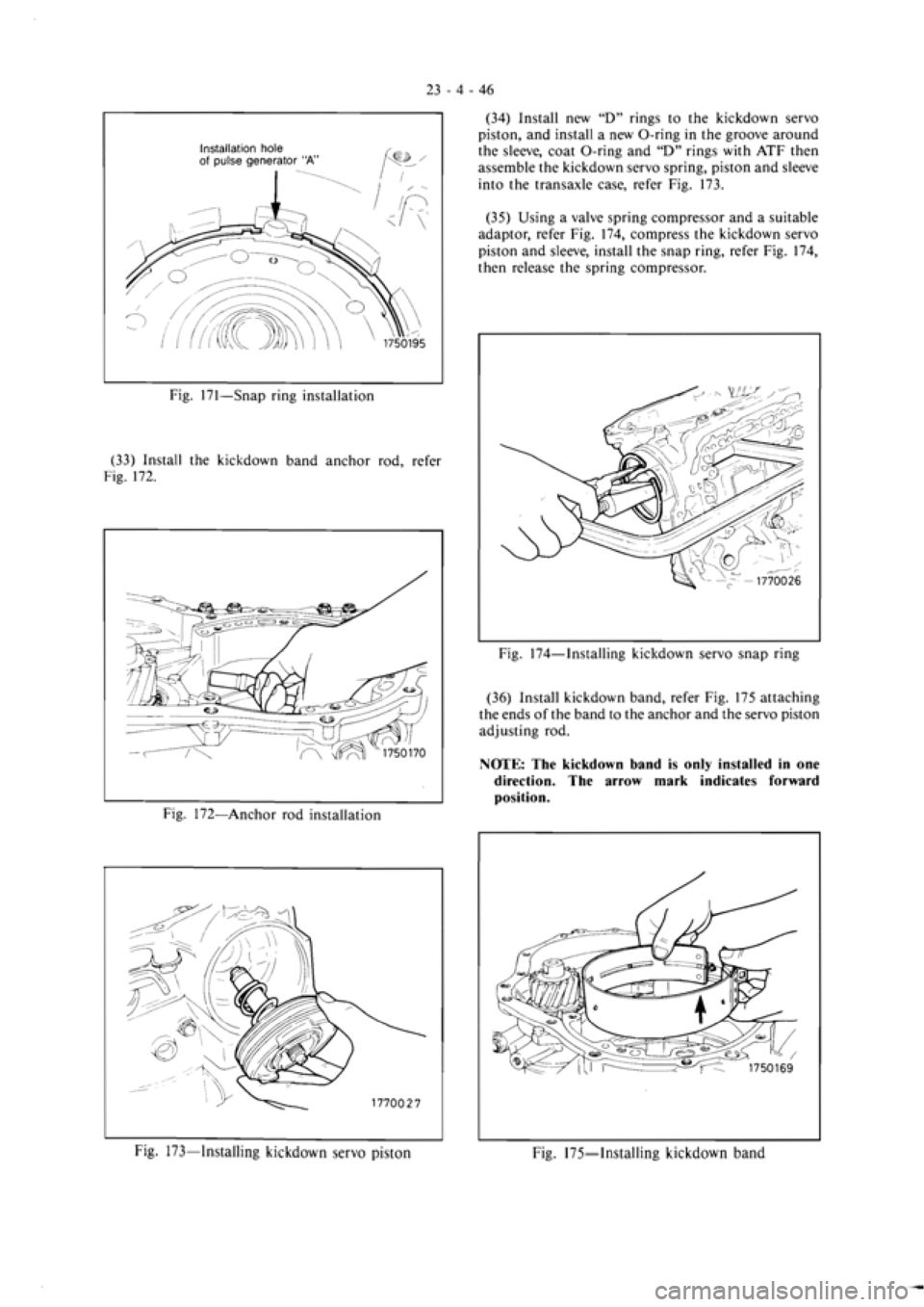 MITSUBISHI VERADA 1995  Workshop Manual 