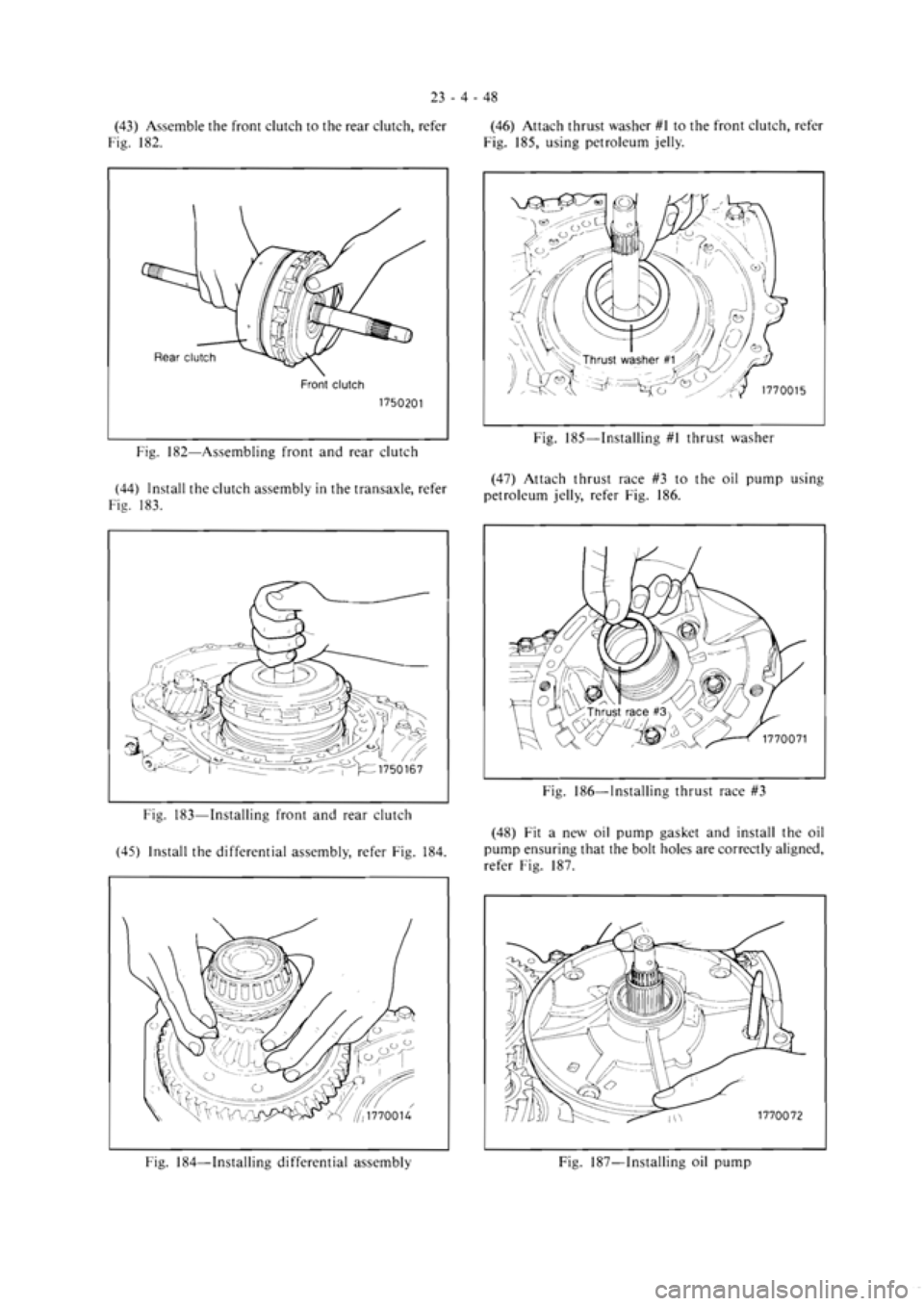 MITSUBISHI VERADA 1995  Workshop Manual 