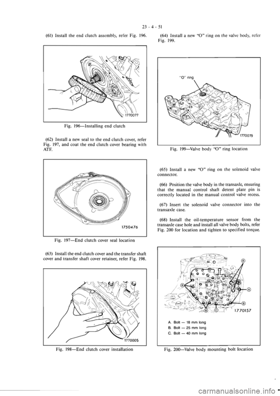 MITSUBISHI VERADA 1995  Workshop Manual 