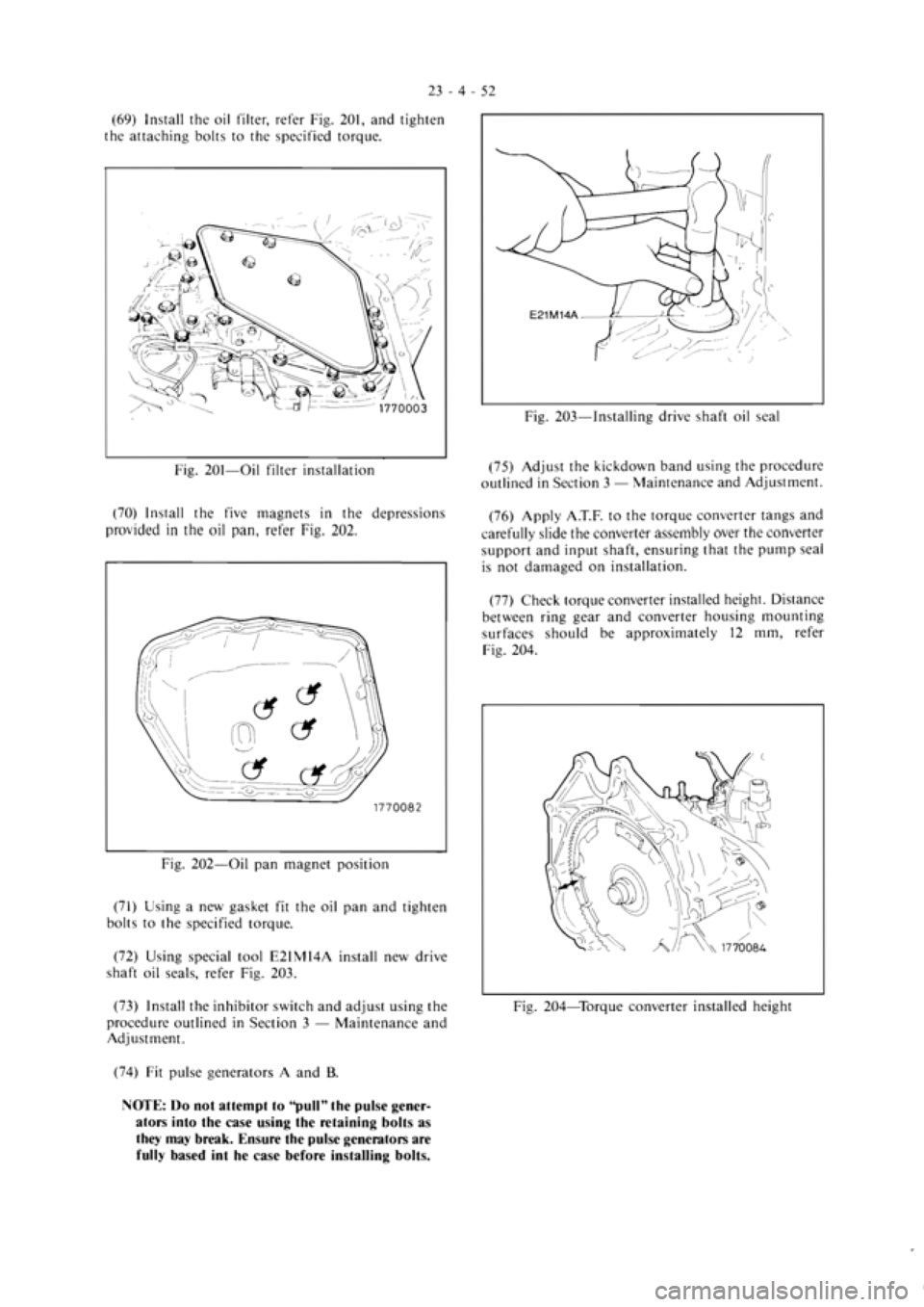 MITSUBISHI VERADA 1995  Workshop Manual 