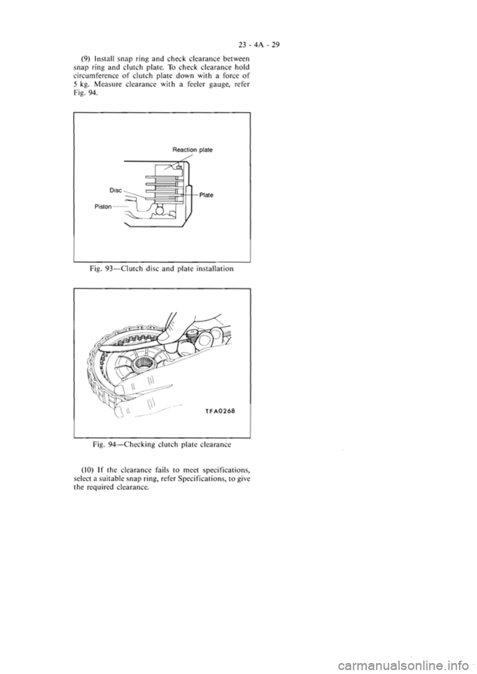 MITSUBISHI VERADA 1995  Workshop Manual 