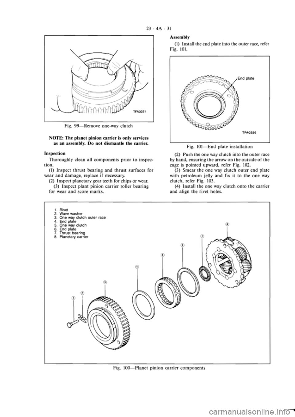 MITSUBISHI VERADA 1995  Workshop Manual 