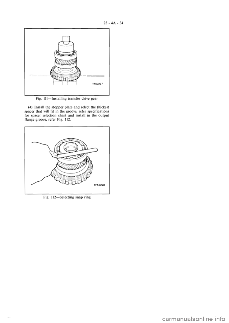 MITSUBISHI VERADA 1995  Workshop Manual 