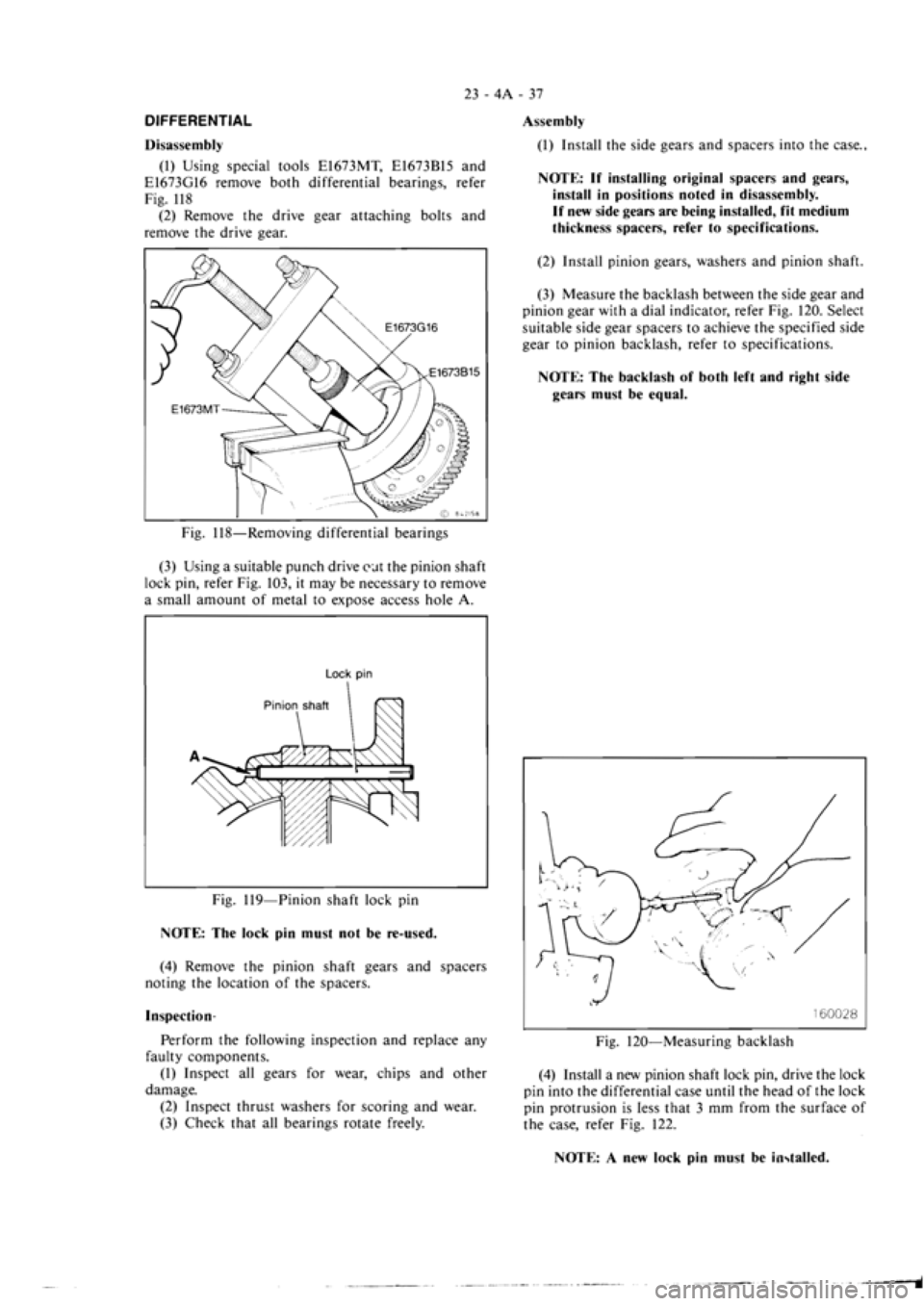 MITSUBISHI VERADA 1995  Workshop Manual 