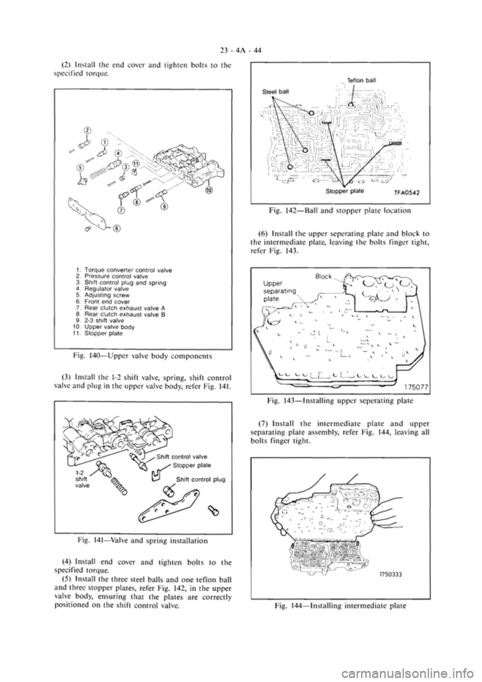 MITSUBISHI VERADA 1995  Workshop Manual 