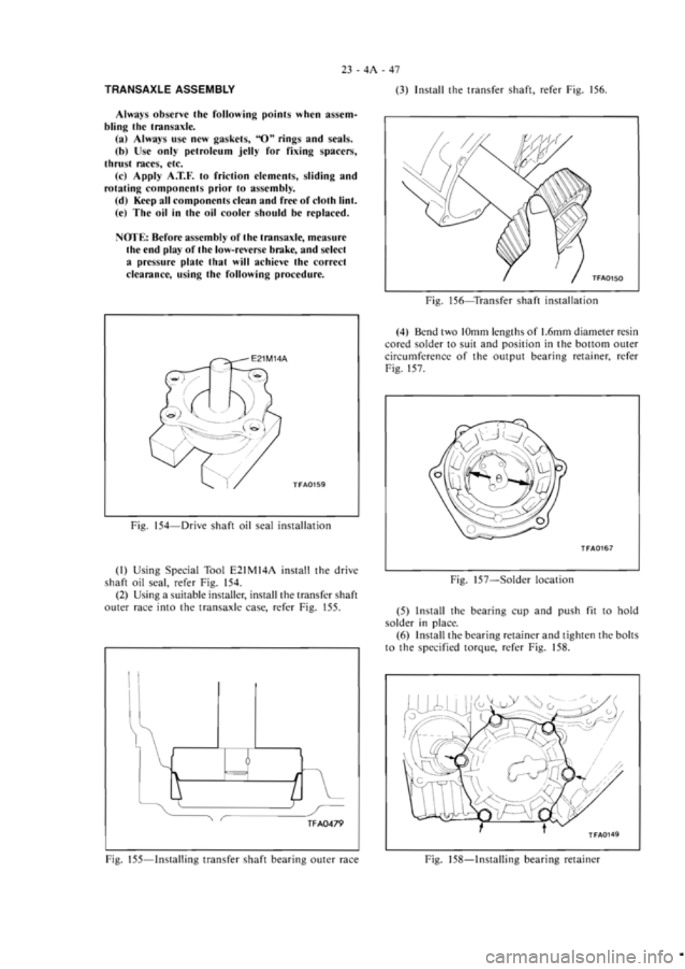 MITSUBISHI VERADA 1995  Workshop Manual 