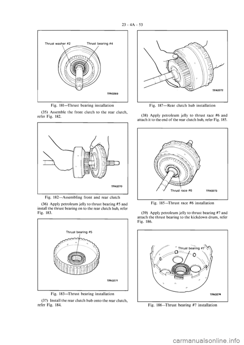 MITSUBISHI VERADA 1995  Workshop Manual 