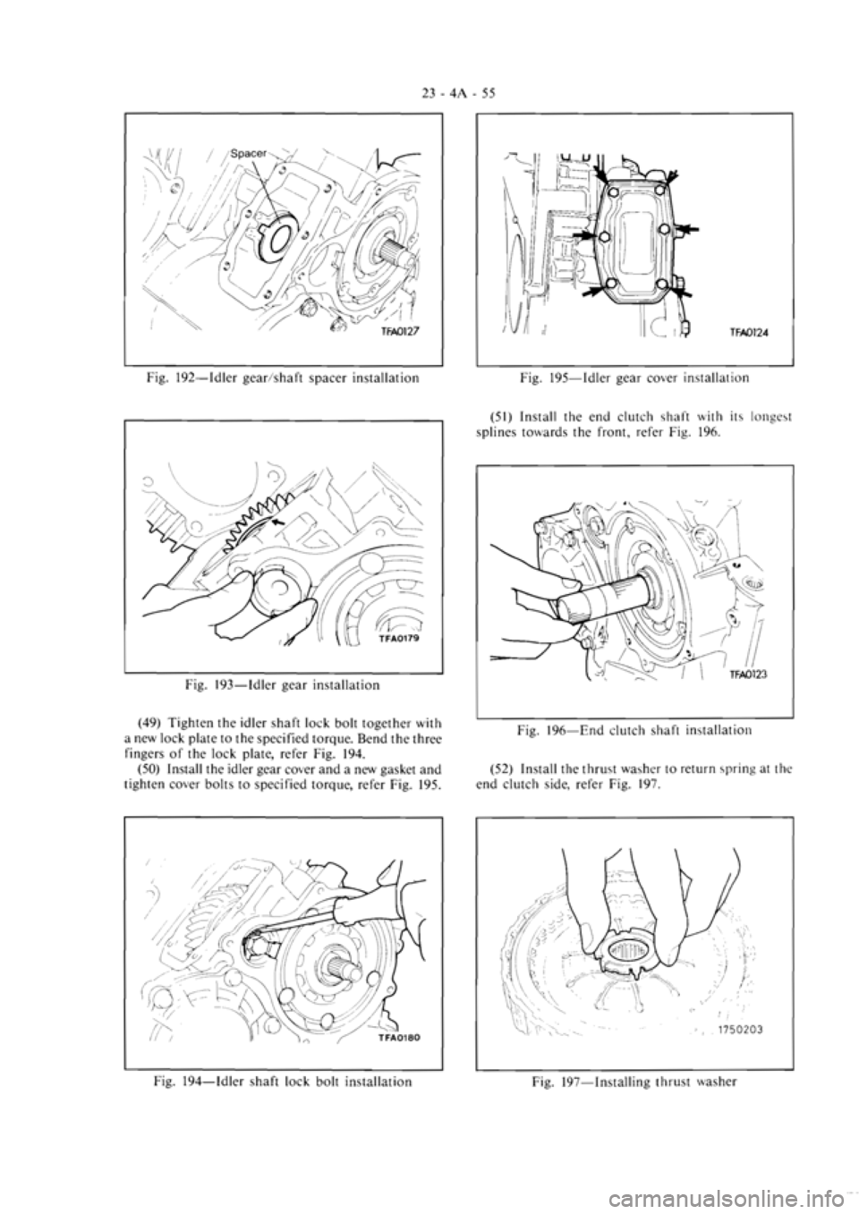 MITSUBISHI VERADA 1995  Workshop Manual 