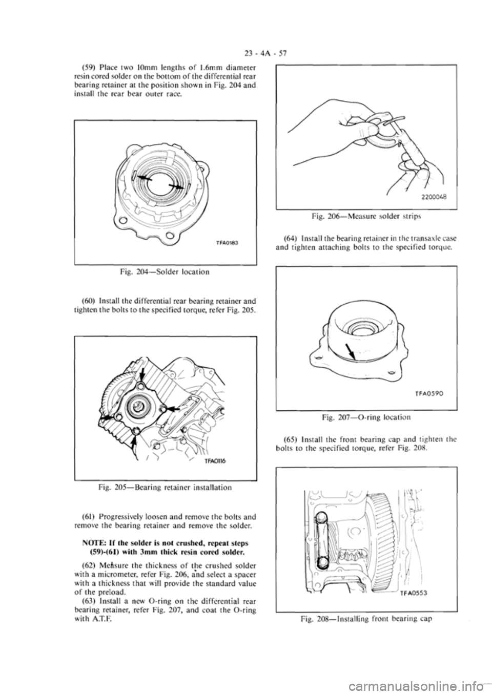 MITSUBISHI VERADA 1995  Workshop Manual 