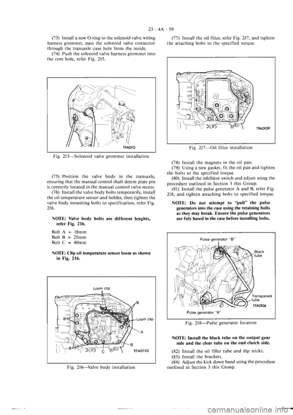 MITSUBISHI VERADA 1995  Workshop Manual 