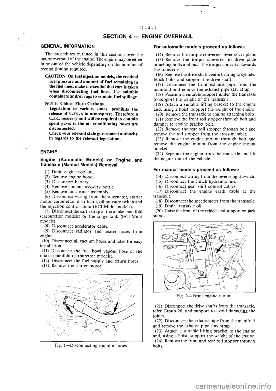 MITSUBISHI VERADA 1995  Workshop Manual 
