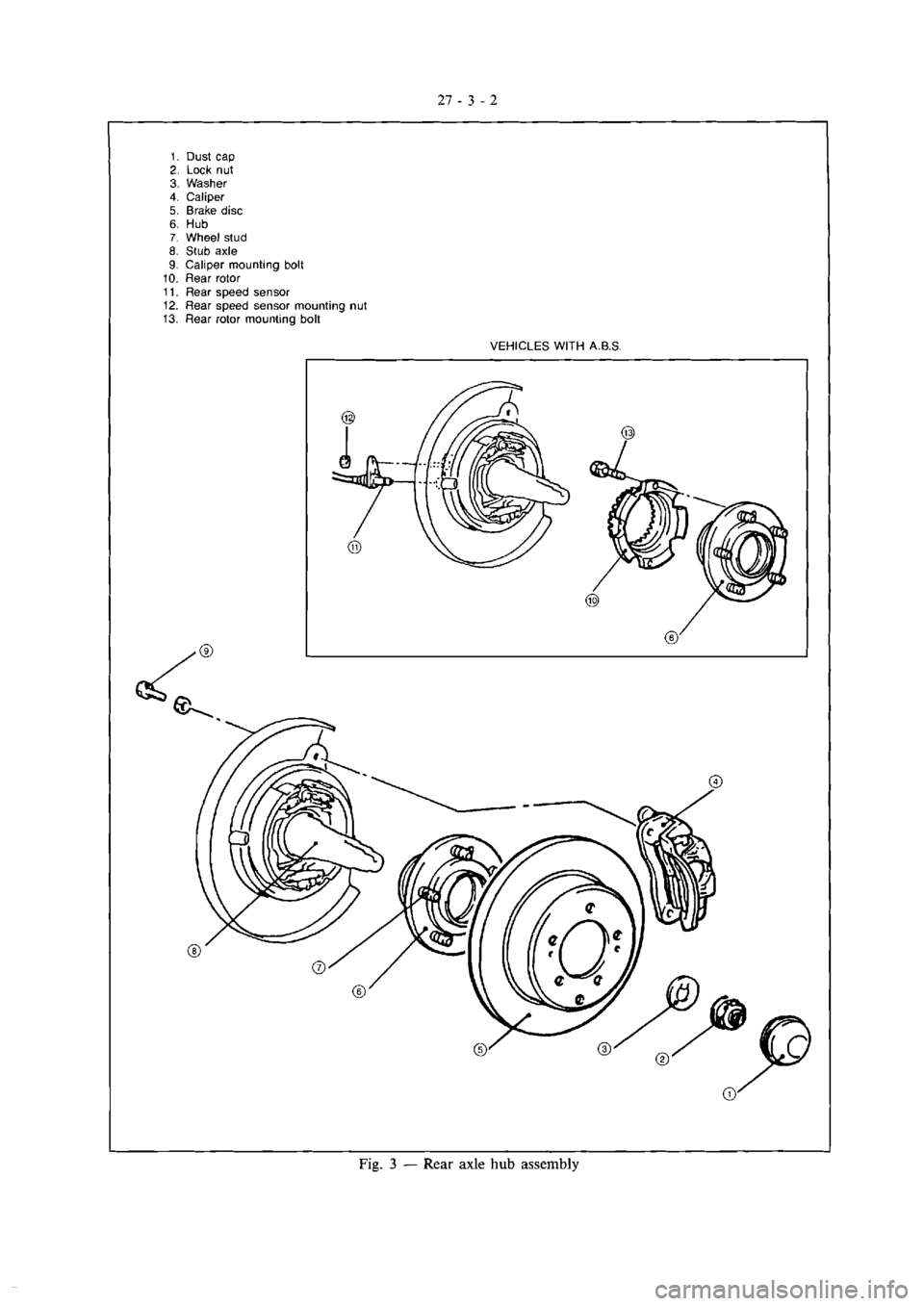 MITSUBISHI VERADA 1995  Workshop Manual 