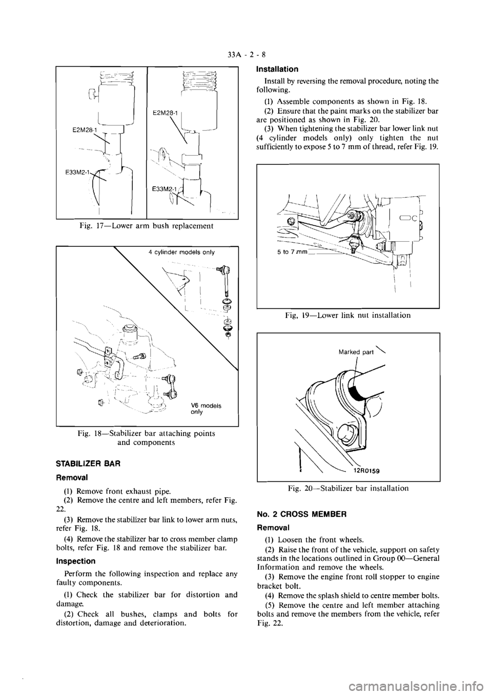 MITSUBISHI VERADA 1995  Workshop Manual 