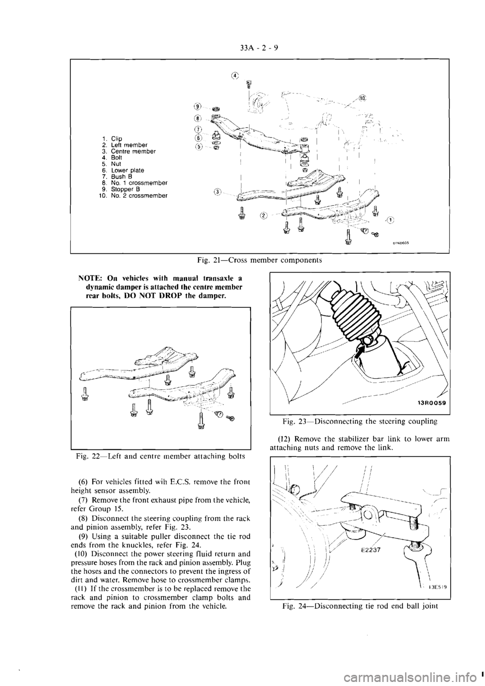 MITSUBISHI VERADA 1995  Workshop Manual 