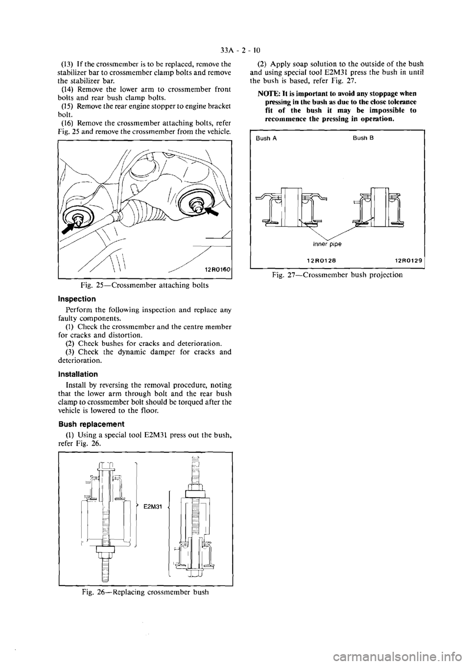 MITSUBISHI VERADA 1995  Workshop Manual 