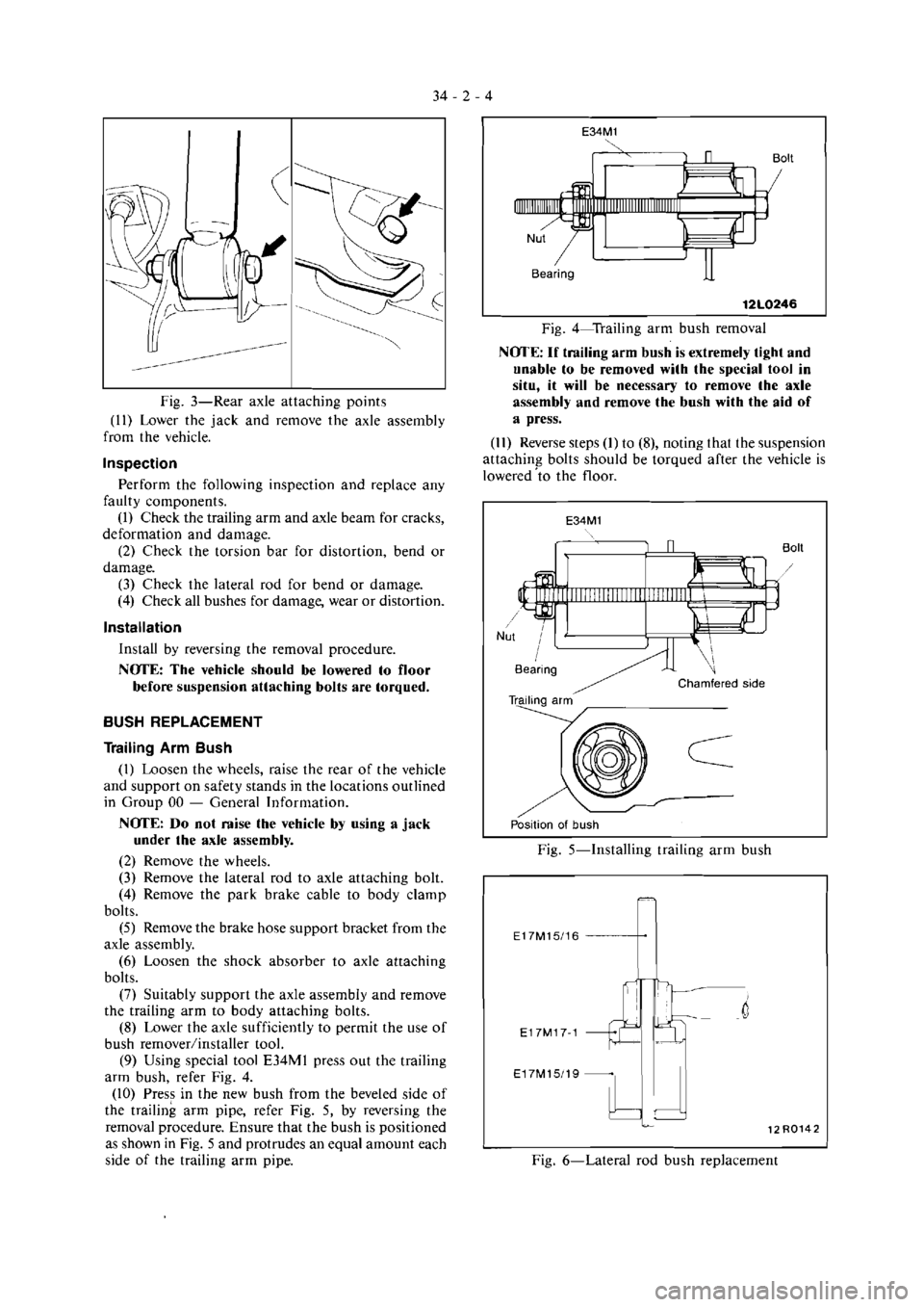 MITSUBISHI VERADA 1995  Workshop Manual 