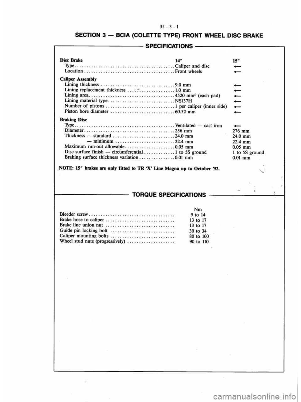 MITSUBISHI VERADA 1995  Workshop Manual 