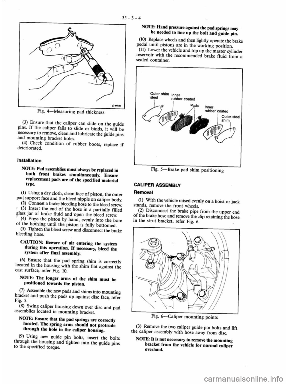 MITSUBISHI VERADA 1995  Workshop Manual 