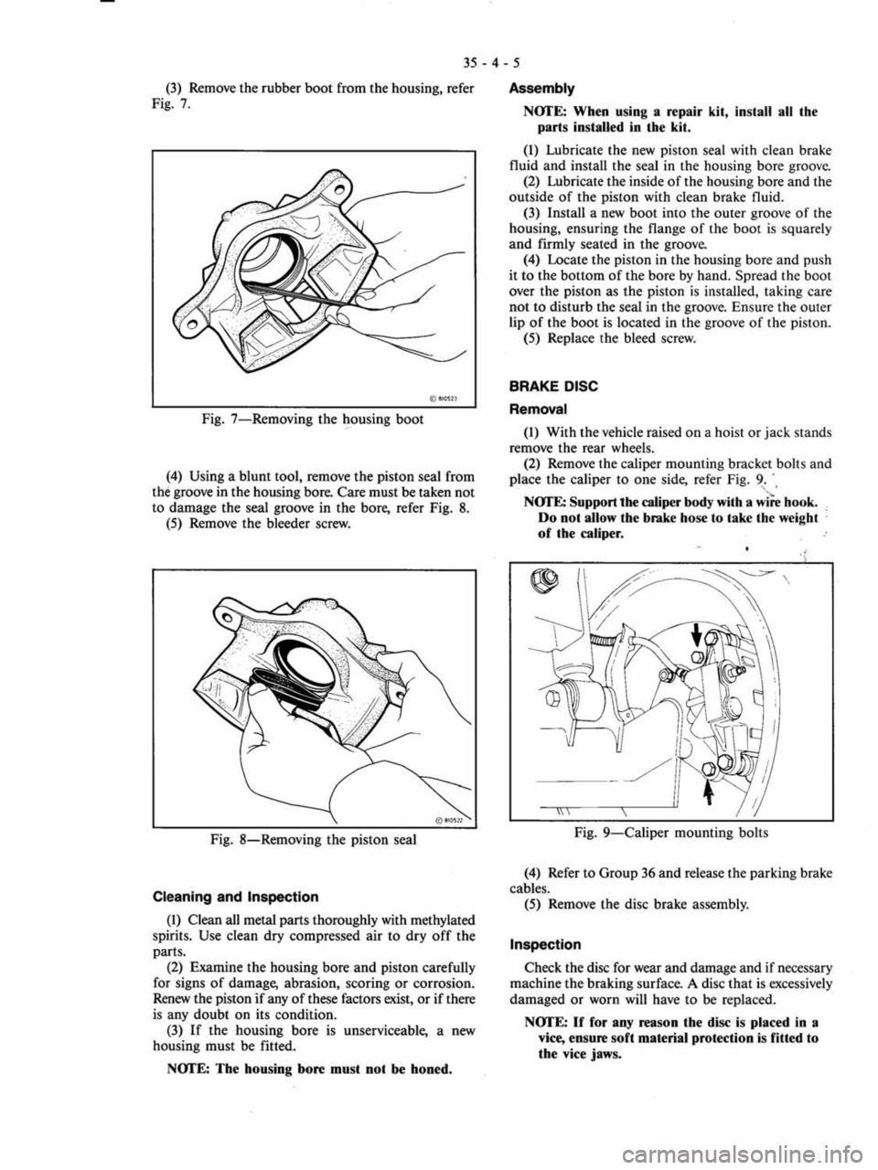 MITSUBISHI VERADA 1995  Workshop Manual 