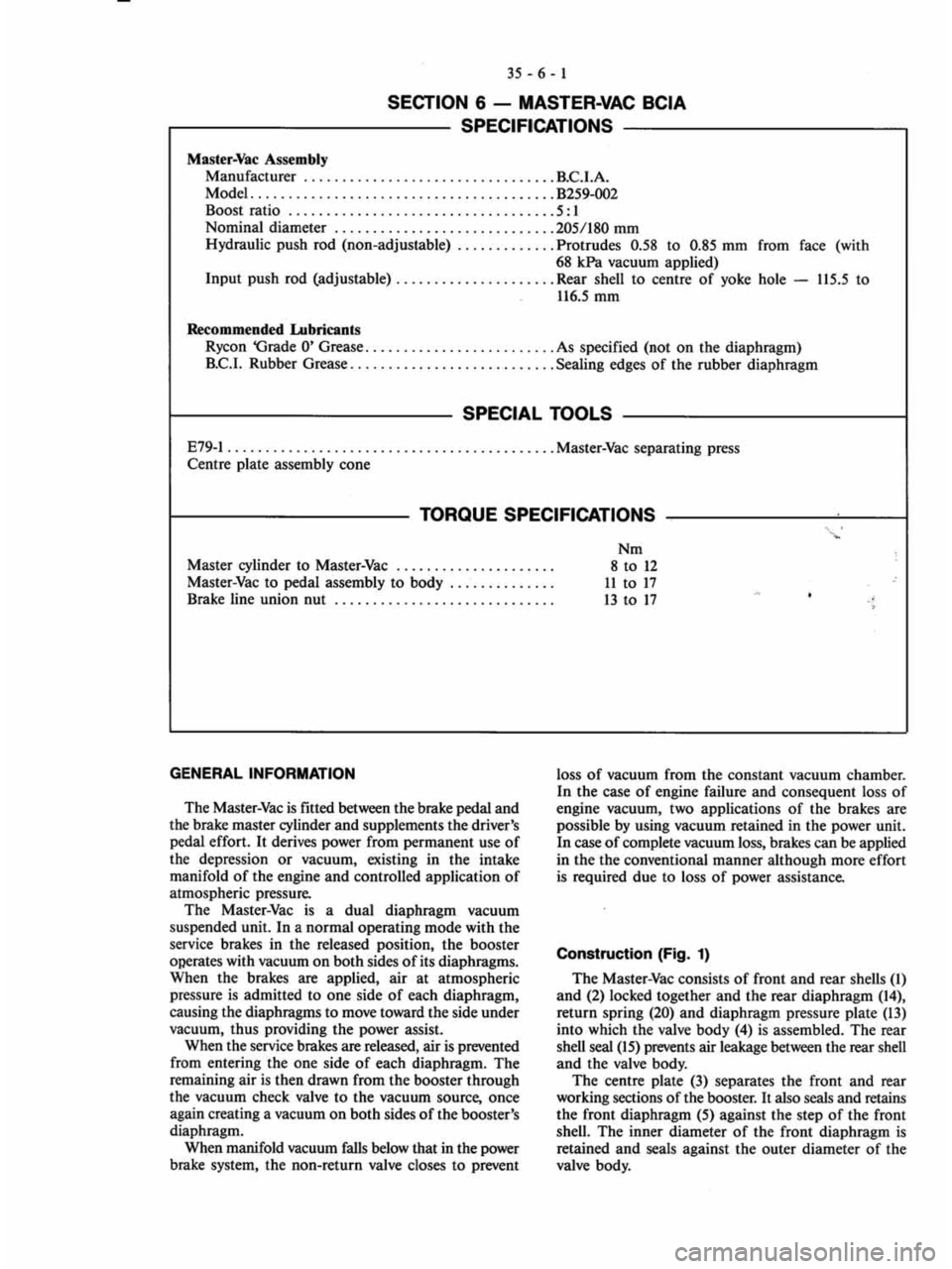 MITSUBISHI VERADA 1995  Workshop Manual 