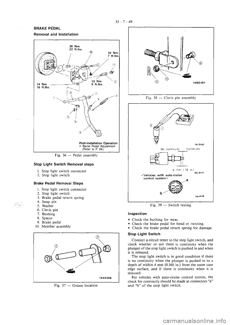 MITSUBISHI VERADA 1995  Workshop Manual 