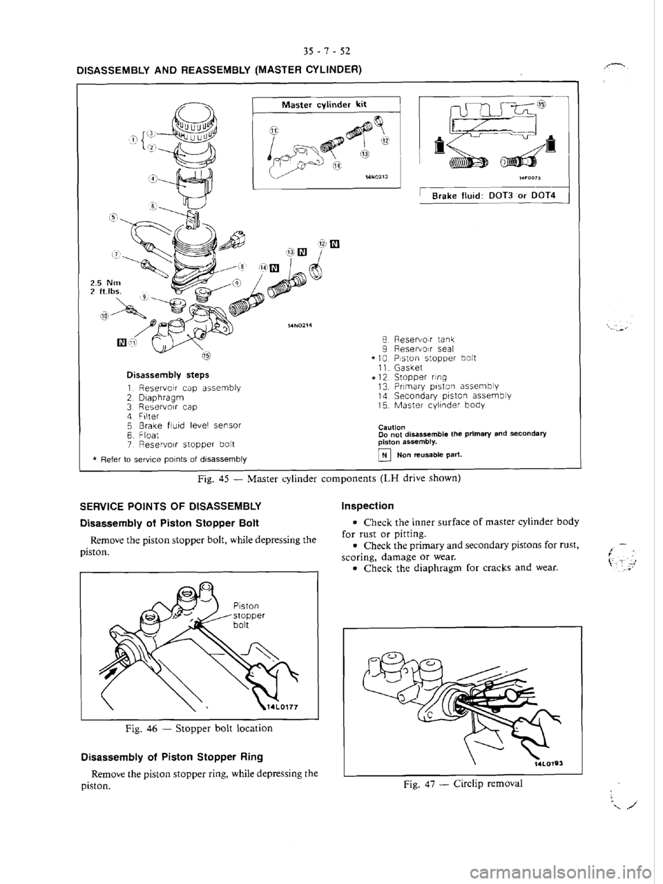 MITSUBISHI VERADA 1995  Workshop Manual 