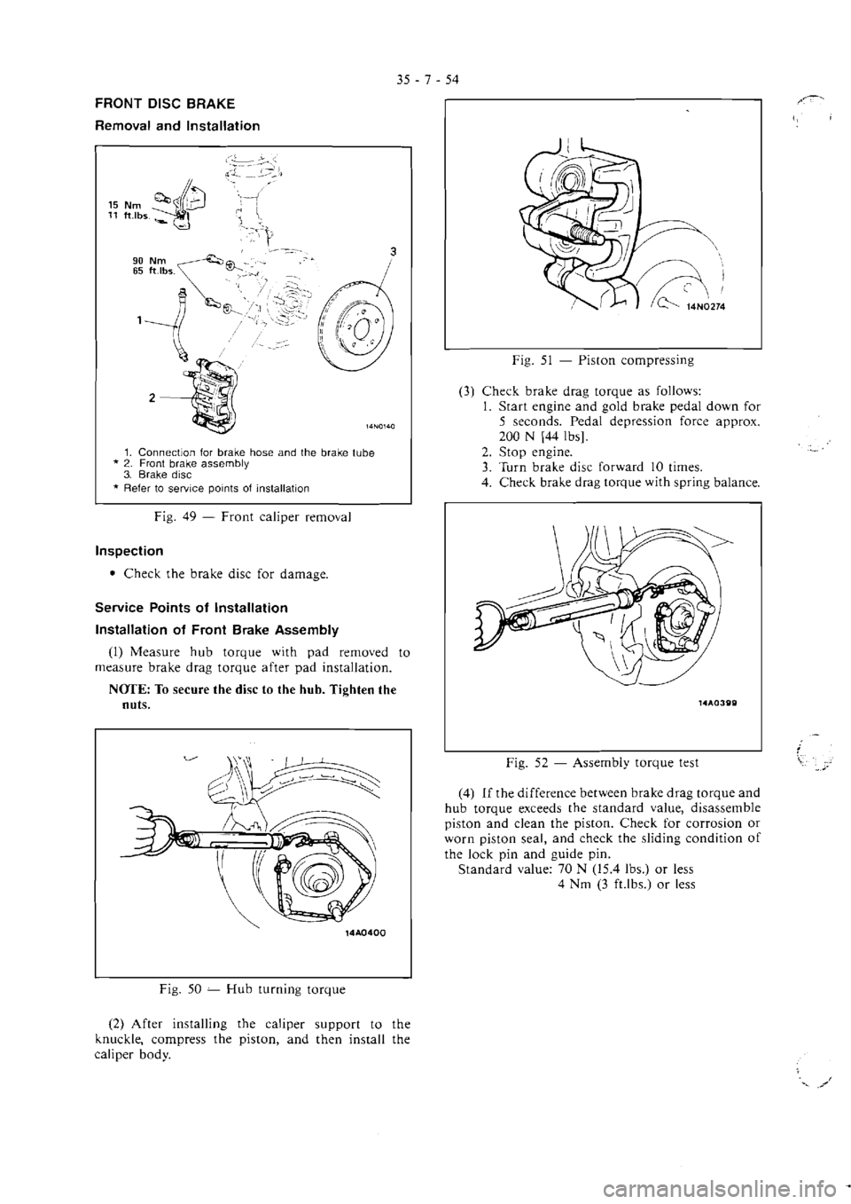 MITSUBISHI VERADA 1995  Workshop Manual 