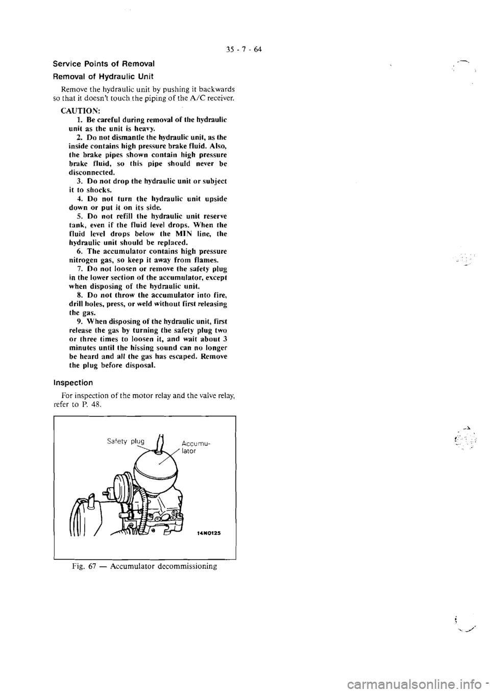 MITSUBISHI VERADA 1995  Workshop Manual 