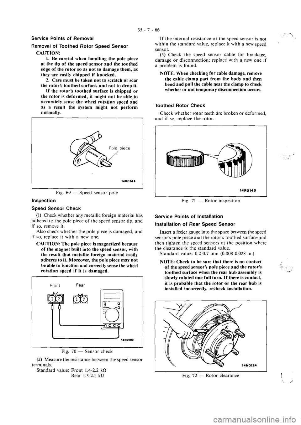 MITSUBISHI VERADA 1995  Workshop Manual 