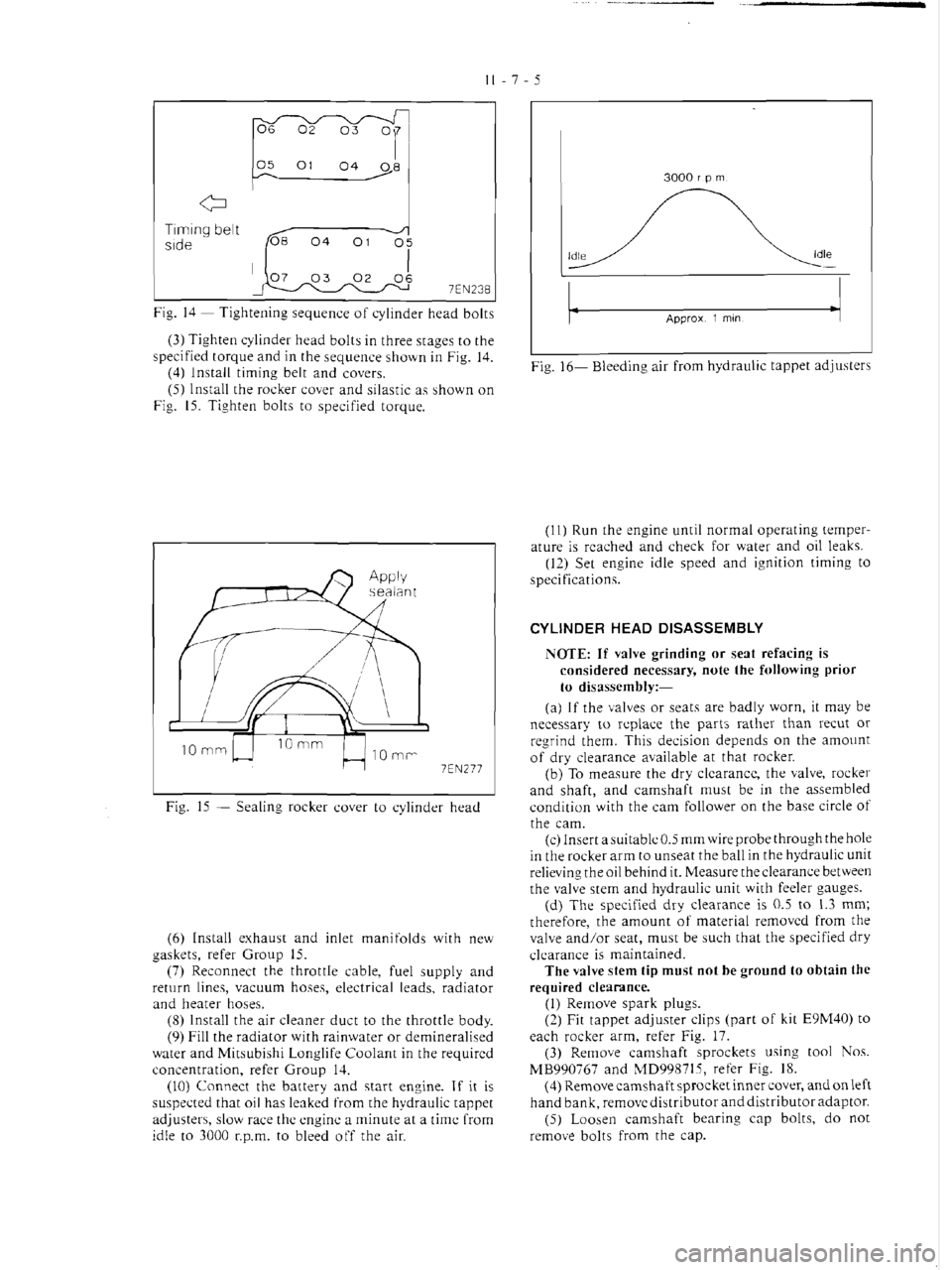 MITSUBISHI VERADA 1995  Workshop Manual 