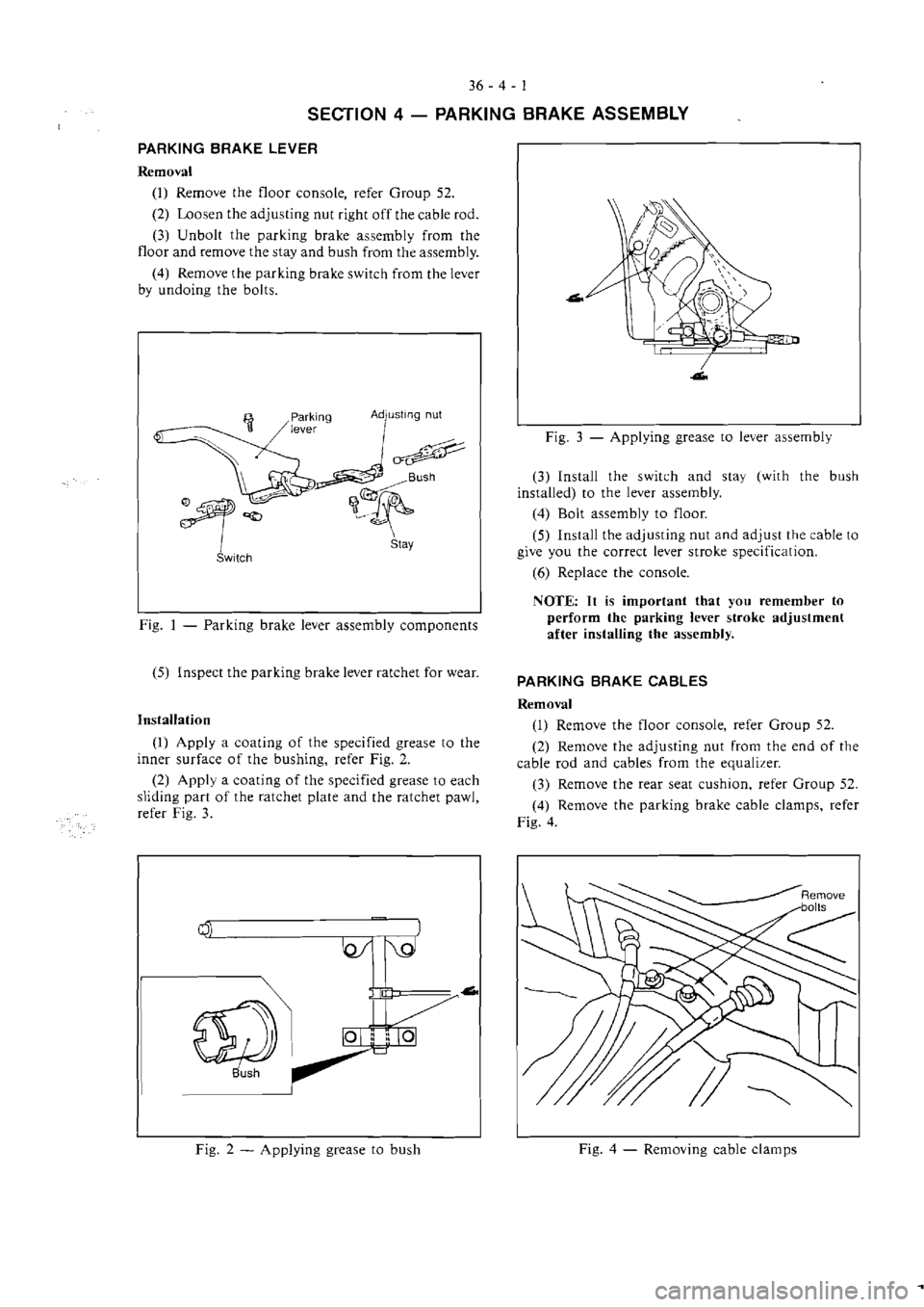MITSUBISHI VERADA 1995  Workshop Manual 