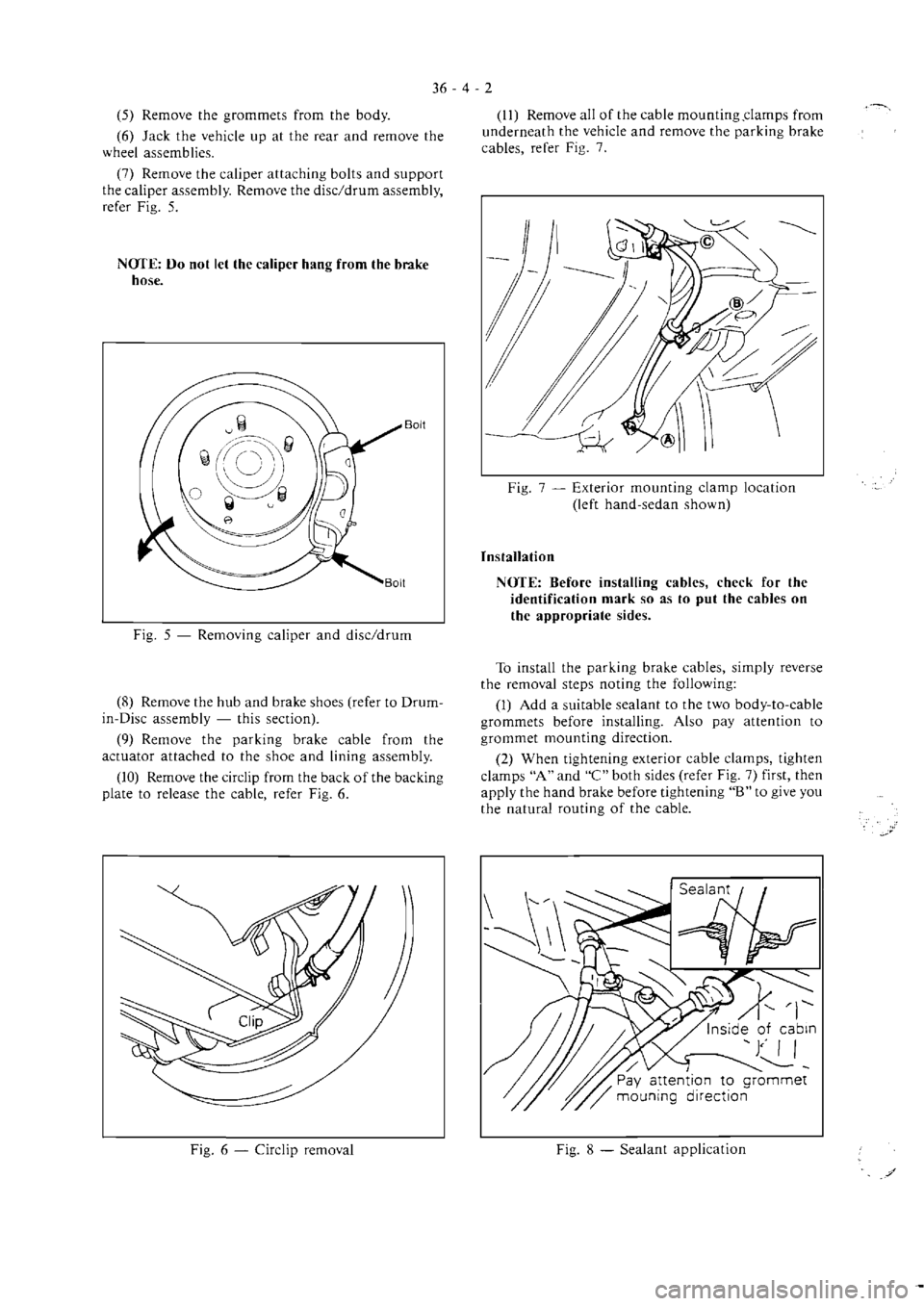 MITSUBISHI VERADA 1995  Workshop Manual 