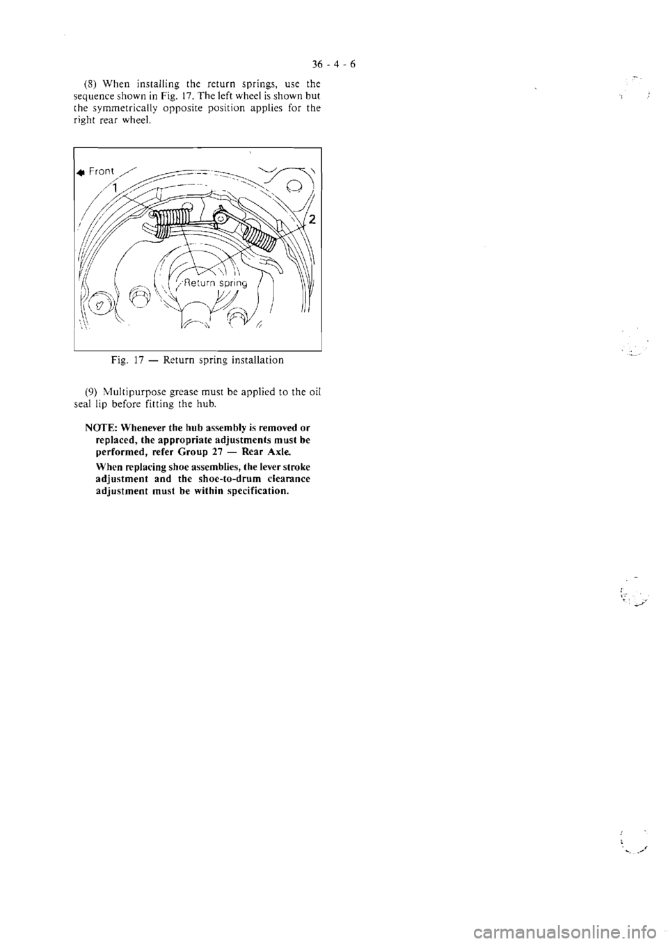 MITSUBISHI VERADA 1995  Workshop Manual 