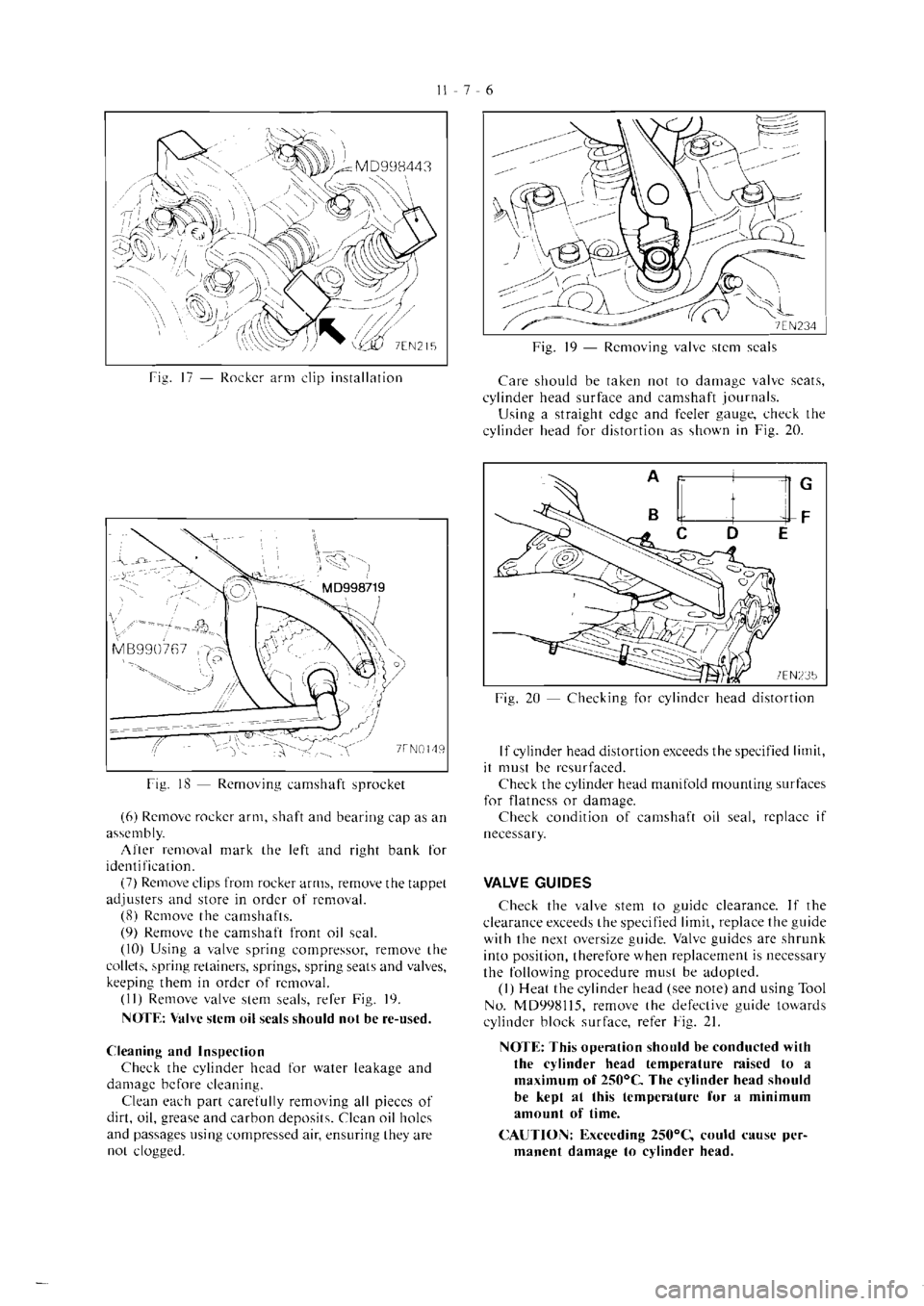 MITSUBISHI VERADA 1995  Workshop Manual 