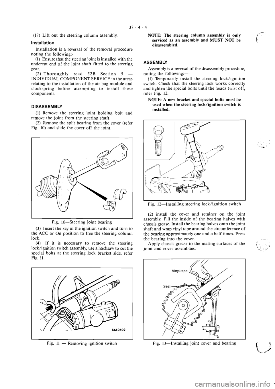 MITSUBISHI VERADA 1995  Workshop Manual 